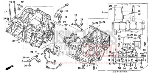 CARTER MOTEUR CB1300F13 de 2003